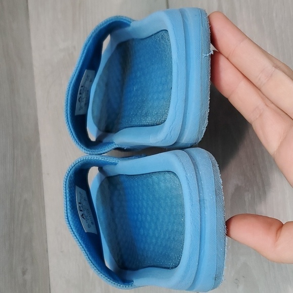 APL Womens Big Logo Slide Labs Flats shoes sz 8 - Picture 5 of 10